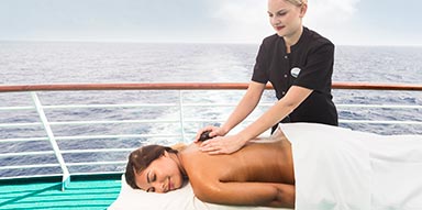 Book one of our facial and body treatments at the Pullmantur Sea Spa Spa del Mar - Pullmantur
